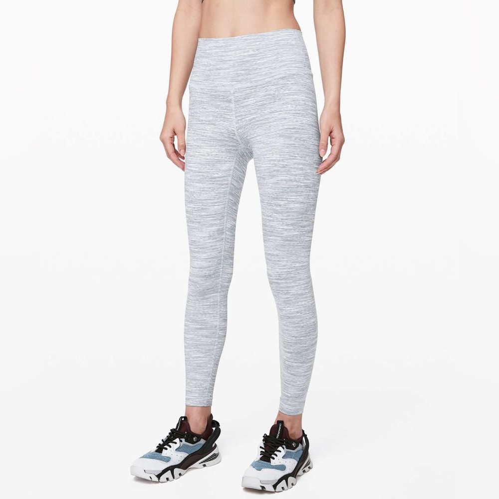 Lululemon Wunder Under High-Rise‎ Tight 25" *Luxtreme Blue Chambray size 4 - Picture 2 of 12